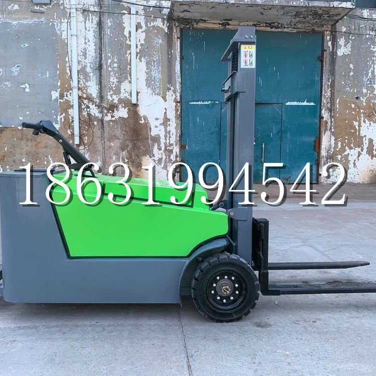 蕲春县小型电动叉车1吨2吨步行站驾式电瓶堆高充电装卸车液压升降车铲车